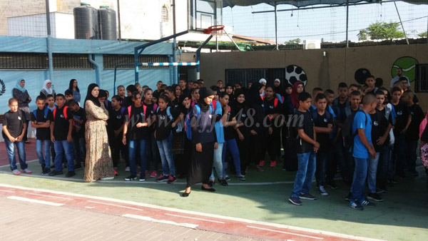 بالصور: افتتاح السنة الدراسية في مدرسة العلا الأهلية في مدينة اللد